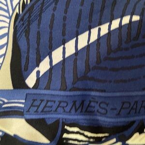 Hermes Silk Scarf